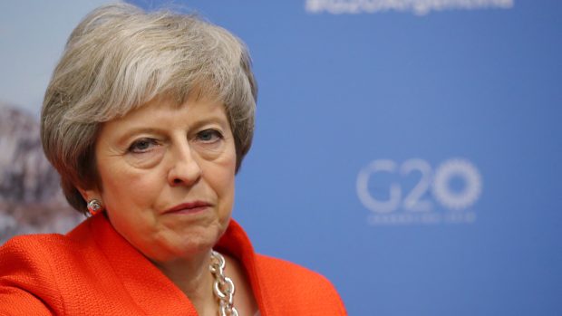 Britská premiérka Theresa Mayová