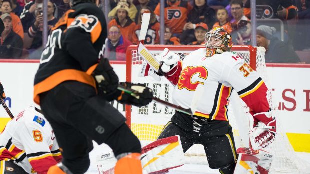 David Rittich zakročil proti 32 střelám Flyers