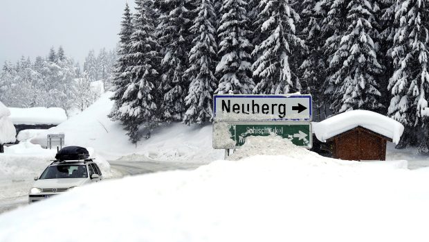 Rakousko čelí přívalům sněhu.