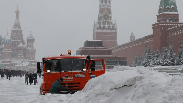 Moskva pod sněhem