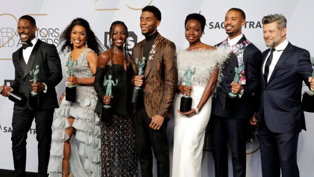 Výhercem nejlepšího filmu 25. ročníku cen amerického sdružení herců je Black Panther.