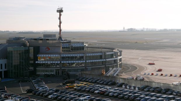 Prázdné bruselské mezinárodním letiště