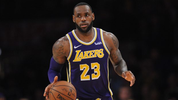 Basketbalista Los Angeles Lakers LeBron James