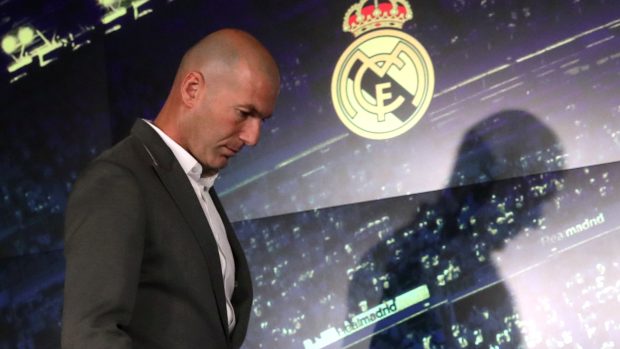 Staronový trenér Realu Madrid Zinedine Zidane