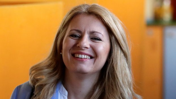 Zuzana Čaputová odvolila ve druhém kole prezidentských voleb po 16. hodině.