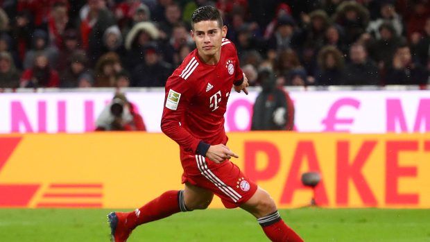 Záložník James Rodríguez opustí fotbalisty Bayernu Mnichov