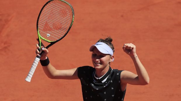 Markéta Vondroušová si na French Open zahraje čtvrtfinále