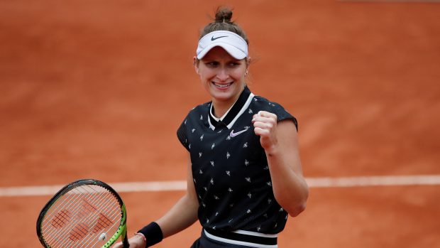 Markéta Vondroušová v semifinále na Roland Garros