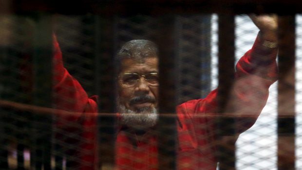 Bývalý egyptský prezident Muhammad Mursí (archivní foto)