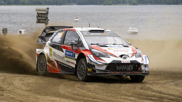 Estonský rallyový jezdec Ott Tänak