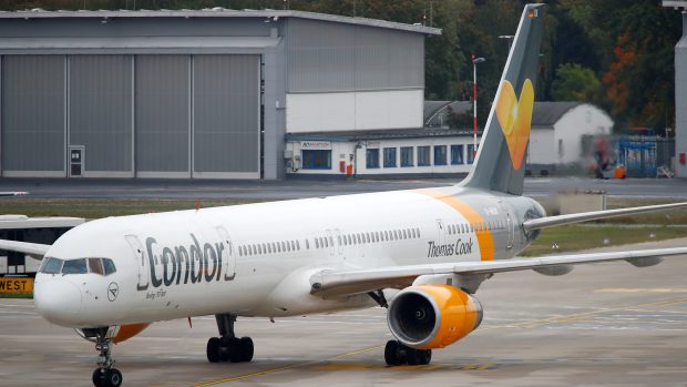 Letecká společnost Condor dostane od německé vlády finanční pomoc kvůli krachu cestovky Thomas Cook.