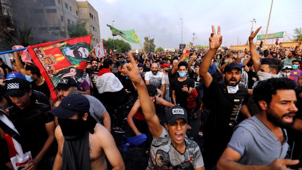 V irácké metropoli propukly protesty kvůli špatné ekonomické situaci v zemi