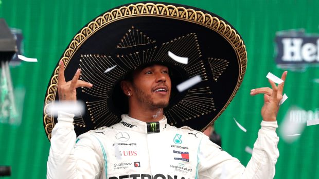 Pilot formule Lewis Hamilton