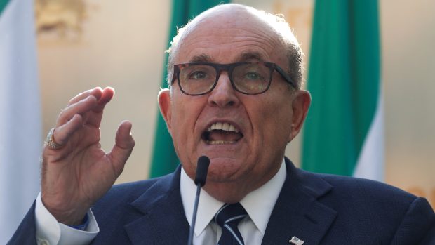 Trumpův osobní právník a bývalý starosta New Yorku Rudy Giuliani (archivní foto)