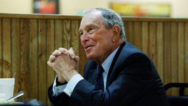 Miliardář a bývalý starosta New Yorku Michael Bloomberg