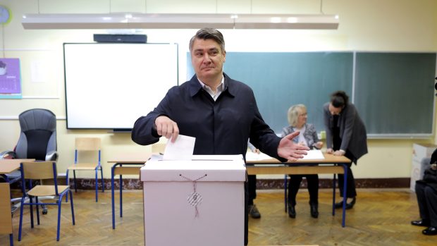 Prezidentský kandidát Zoran Milanović