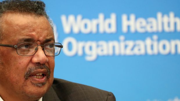 generální ředitel Světové zdravotnické organizace Tedros Adhanom Ghebreyesus