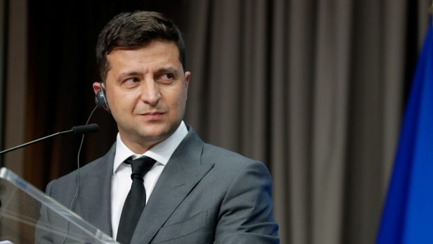 Ukrajinský prezident Volodymyr Zelenskyj