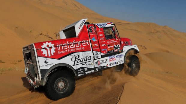 Kamion Aleše Lopraise na Rallye Dakar