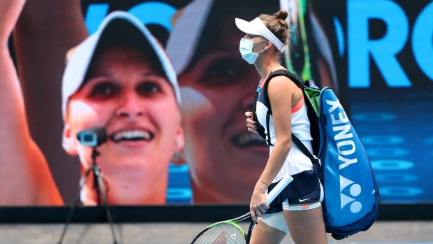 Markéta Vondroušová vypadla v osmifinále Australian Open