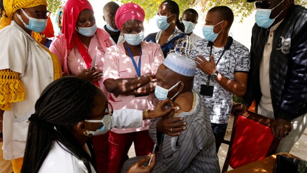 Očkování proti koronaviru v Senegalu