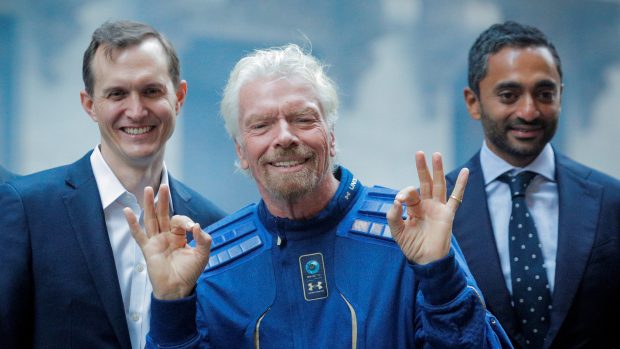 Richard Branson, majitel společnosti Virgin Galactic (foto z roku 2019)