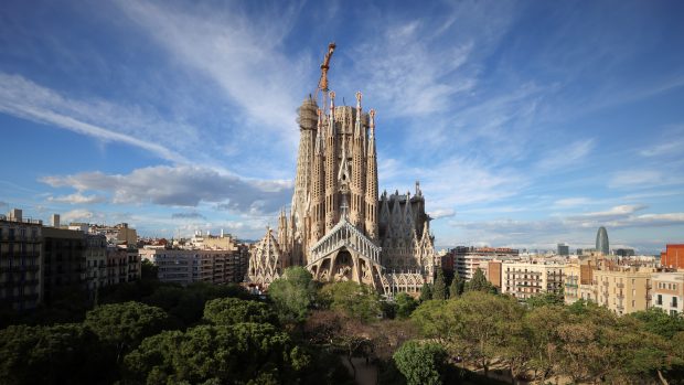 Sagrada Familia v Barceloně