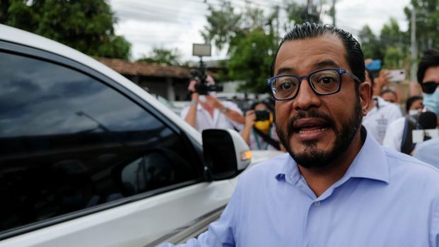 Možný kandidát na prezidenta Nikaraguy Félix Maradiaga