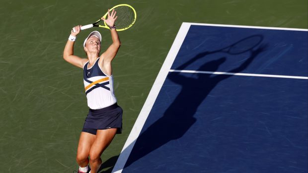 Tenistka Barbora Krejčíková zvládla premiéru v hlavní soutěži dvouhry na grandslamovém US Open