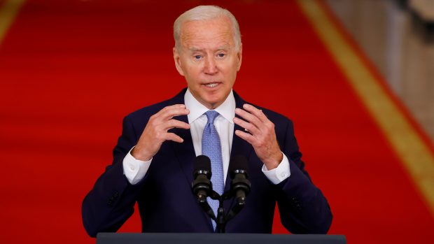 Americký prezident Joe Biden v úterý promluvil o evakuaci z Afghánistánu