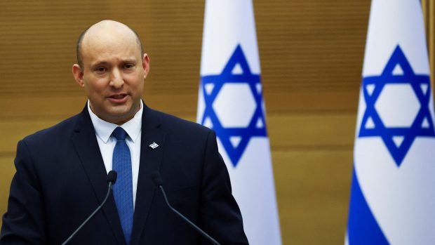 Izraelský premiér Naftali Bennett