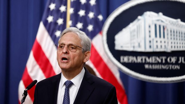 Ministr spravedlnosti USA Merrick Garland