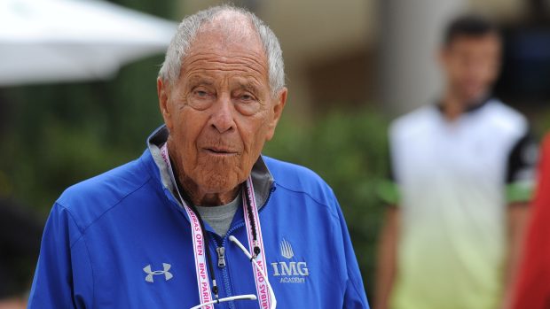 V 91 letech zemřel proslulý tenisový kouč Nick Bollettieri (na snímku z roku 2018)