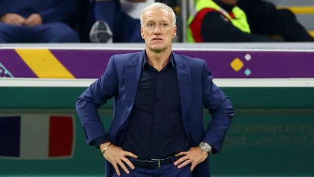 Trenér Francie Didier Deschamps