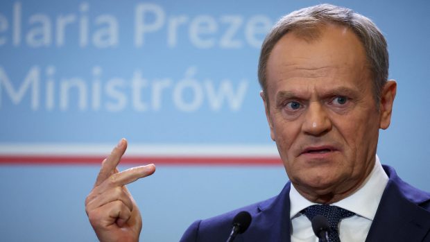 Polský premiér Donald Tusk