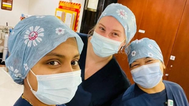 Hana Šlechtová pracuje jako zdravotní sestra v Saudská Arábii