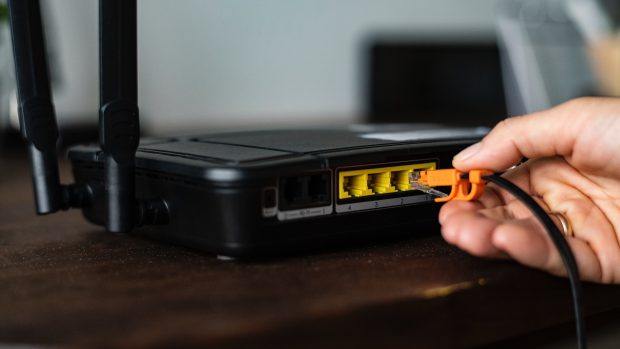 Router, internet, počítač (ilustrační foto)