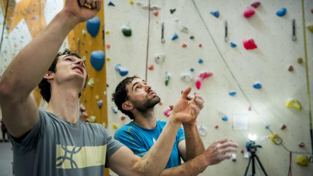 Adam Ondra, patří mezi absolutní světovou špičku sportovních lezců a Štěpán Stráník