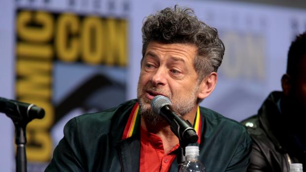 Britský herec Andy Serkis, představitel Gluma z trilogie Pán prstenů.