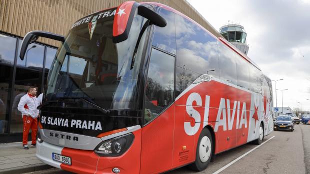 Autobus pražské Slavie