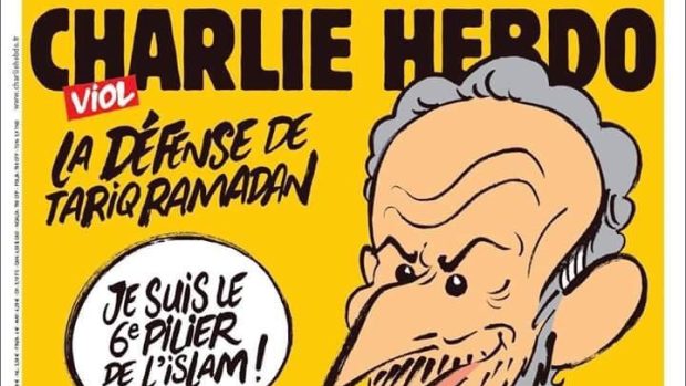 Polemiku vzbudila ve Francii obálka vydání satirického týdeníku Charlie Hebdo