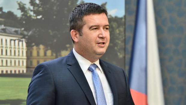 Ministr vnitra a zahraničí Jan Hamáček