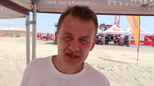 David Pabiška si vyrazil zub před Dakarem při hokeji