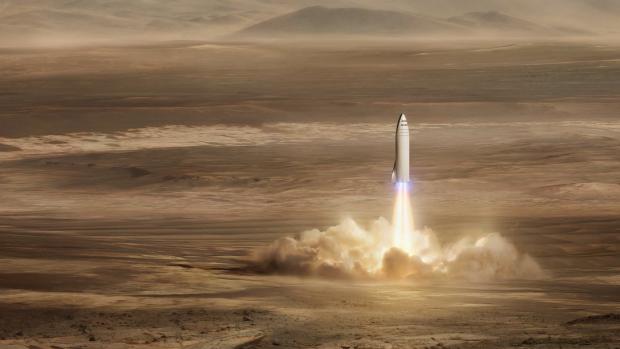 Raketa BFR má měřit 106 metrů. K pohonu ji bude sloužit 32 motorů Raptor