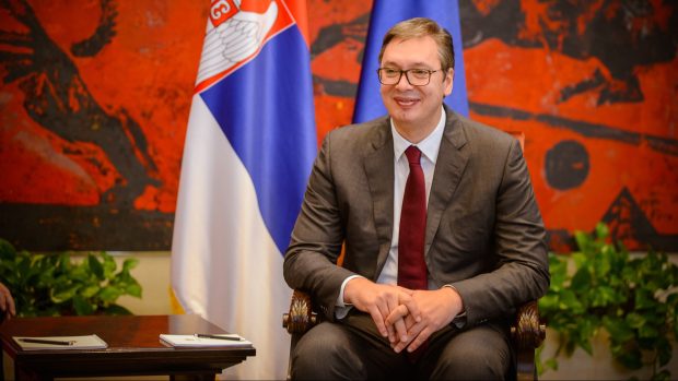 Prezident Srbska Aleksandar Vučić