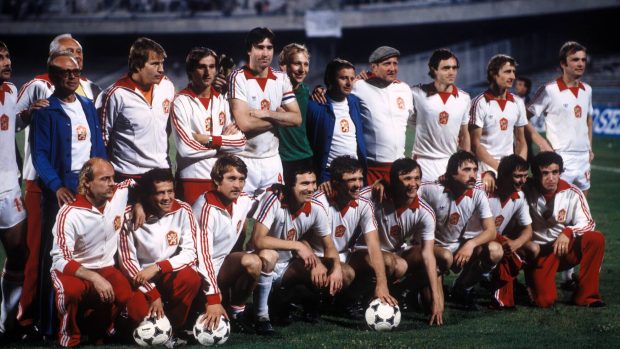 Úspěšný československý tým z mistrovství Evropy 1980