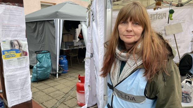 Paní Olena promluví denně v Ubľe s desítkami, možná i stokami Ukrajinců