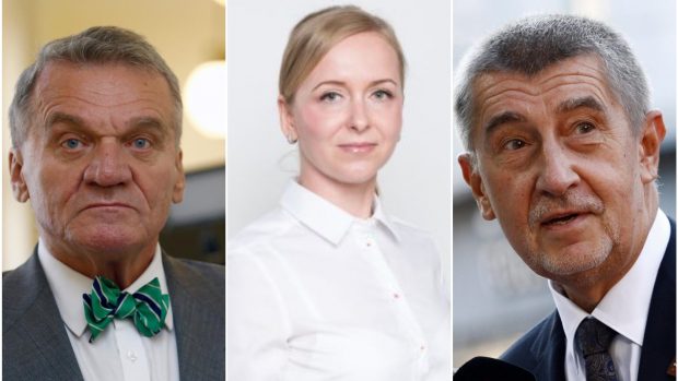 Tři poslanci, kteří ve volbách obhájili mandát, budou v následujících týdnech čelit žádostem o vydání. Zleva Bohuslav Svoboda (ODS), Karla Maříková (SPD), Andrej Babiš (ANO).
