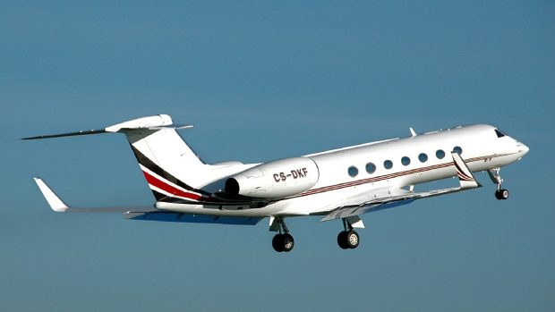 Letadlo Gulfstream. Podobným by brzy měli létat členové polské vlády.