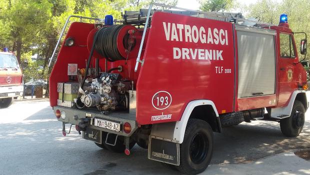 Auto chorvatských hasičů